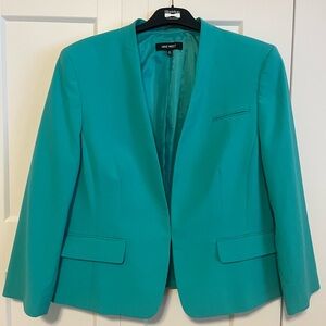 Nine West Teal Blazer SZ 14